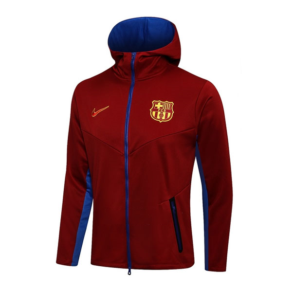 Hoodies Barcelona 2021-22 Rote